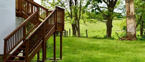 Overnattingsstedets uteområder