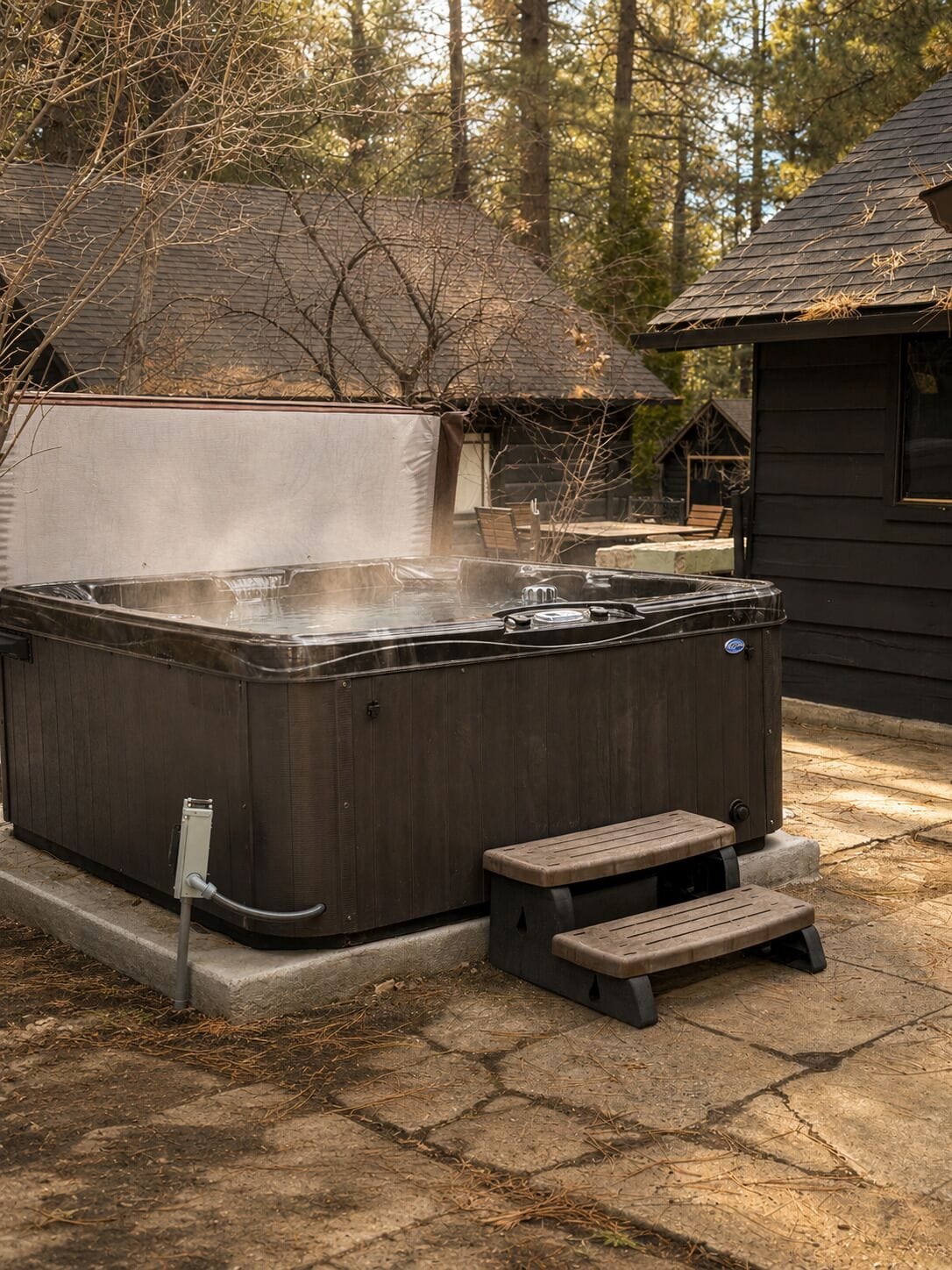 Hideaway Lodge | Private spa tub