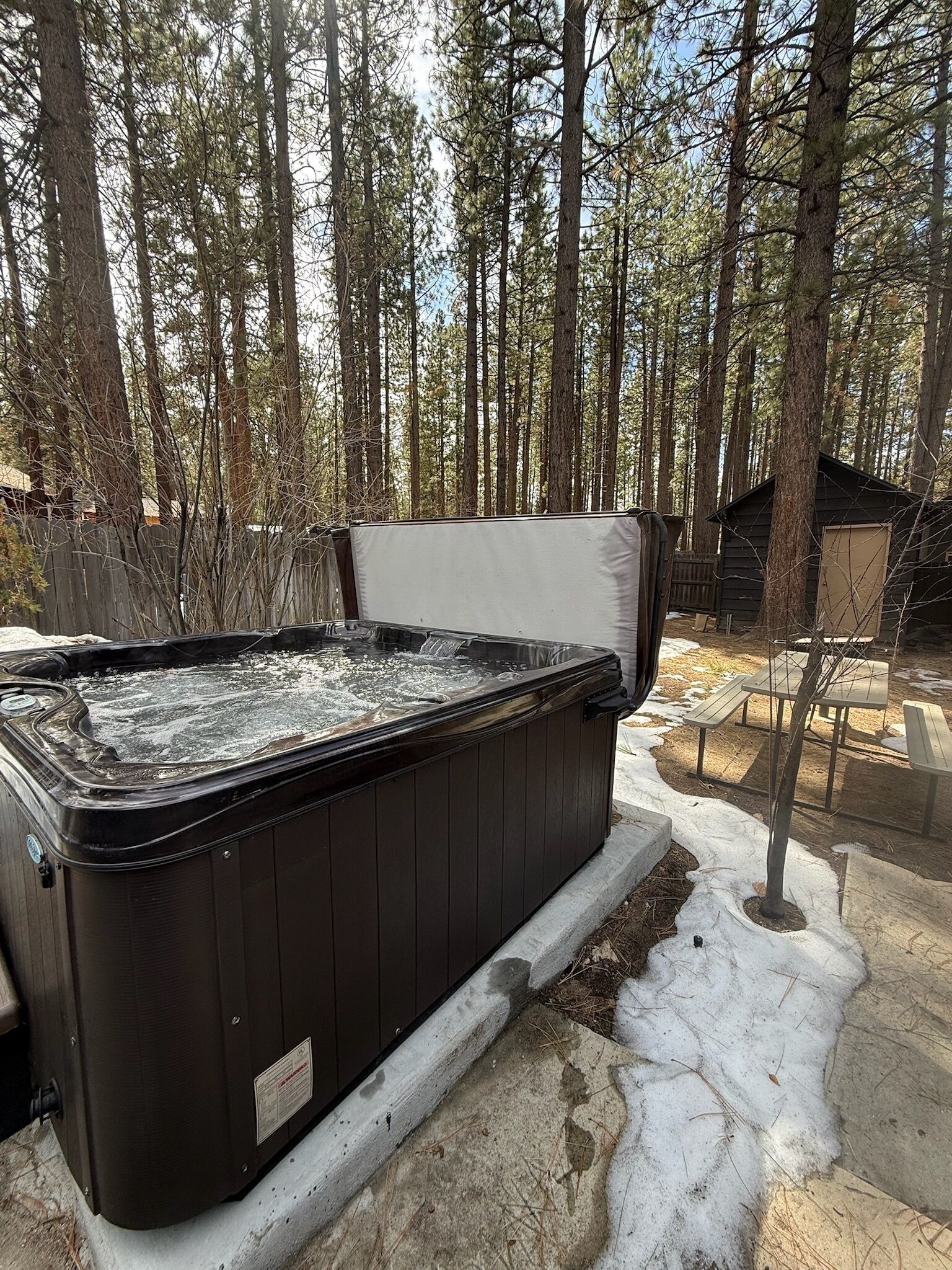 Hideaway Lodge | Private spa tub