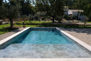 Pool - Villa with heated pool and Ventoux View in Pernes (Pernes les Fontaines)