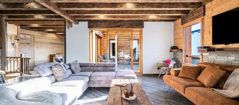 Chalet Liloo sous la neige « Saint Sorlin » avec vue sur la montagne, terrasse privée et Wi-Fi