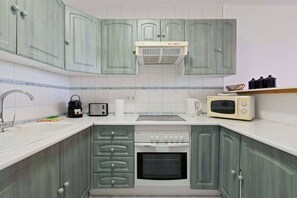 Fridge, microwave, oven, stovetop - Balcony Over the Atlantic - 50m from the Ocean (Callao Salvaje)