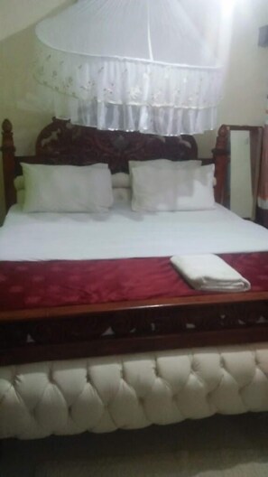 Wifi gratis y ropa de cama