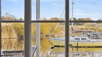 Hus | Udsigt fra overnatningsstedet