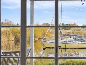 Hus | Udsigt fra overnatningsstedet