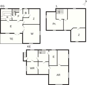House | Floor plan - 5 Star Holiday Home in Faaborg (Faaborg)
