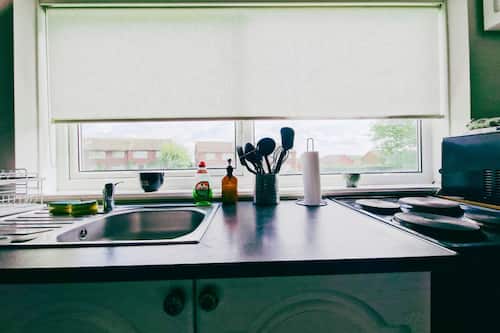 Condo, salle de bain privée | Cuisine partagée | Bouilloire électrique, grille-pain