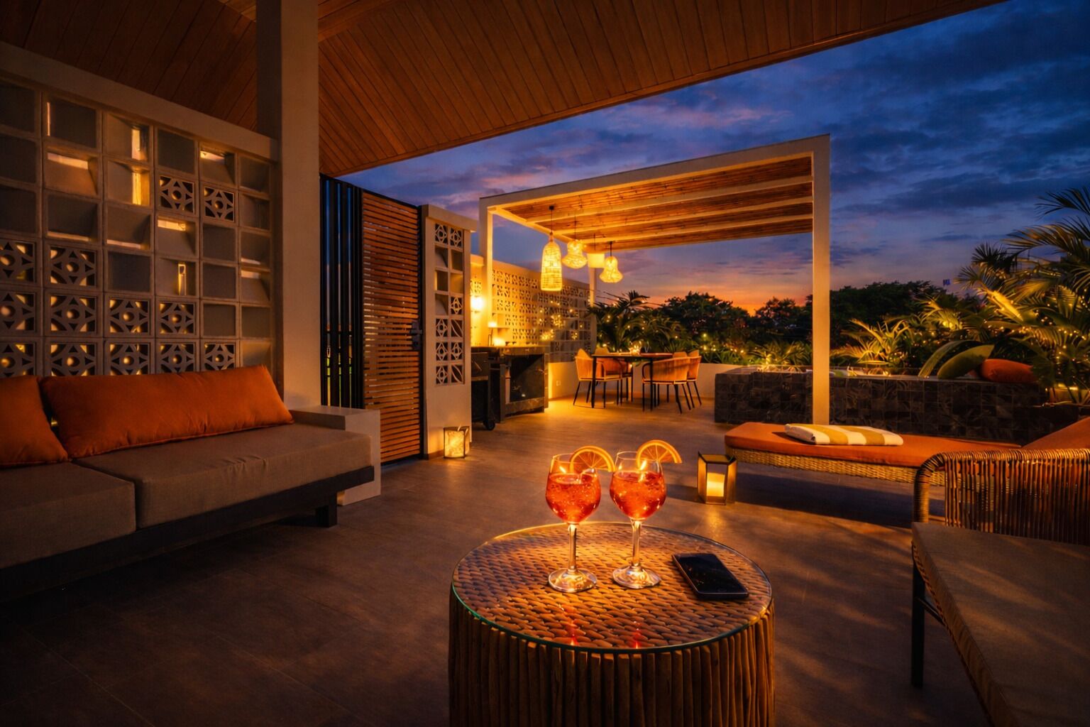Outdoor dining
