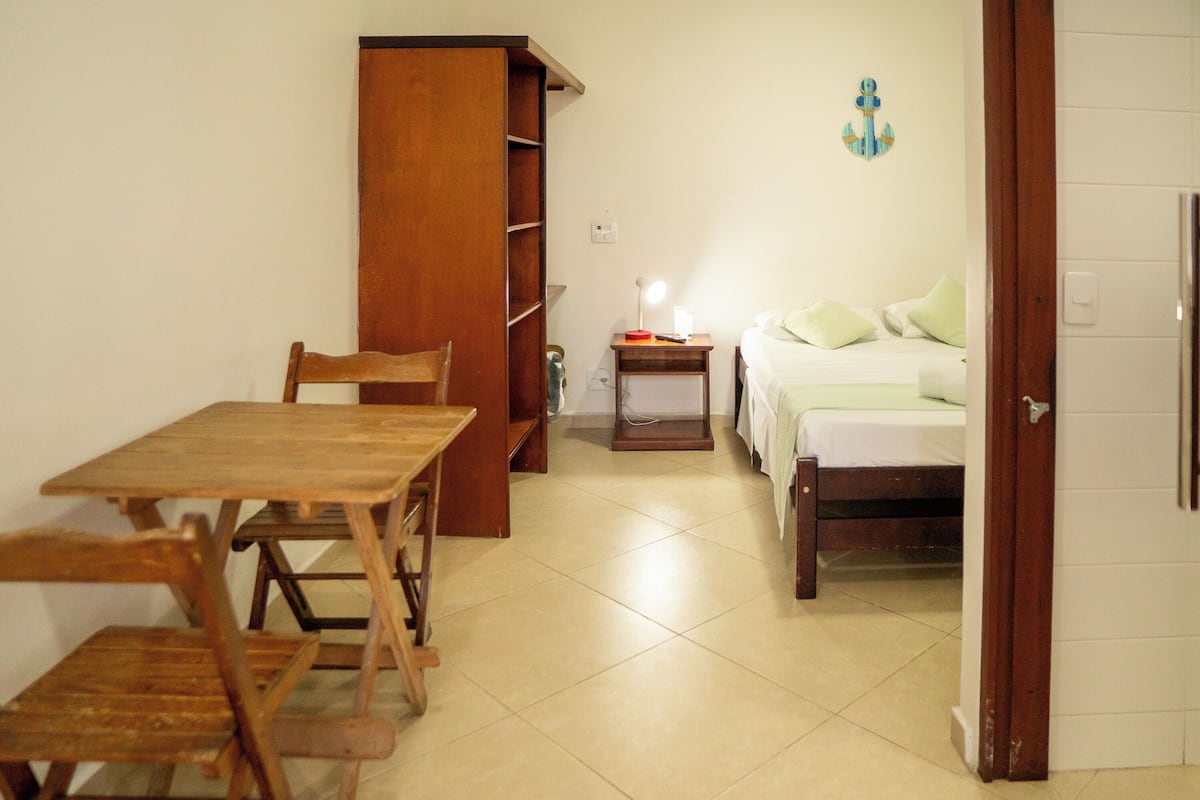 Quarto casal, acessível para pessoas com deficiência física | Wi-Fi de cortesia