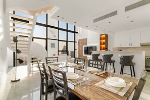 Dining - FIRST CLASS | 2BR | Elegant Duplex Haven (DIFC)