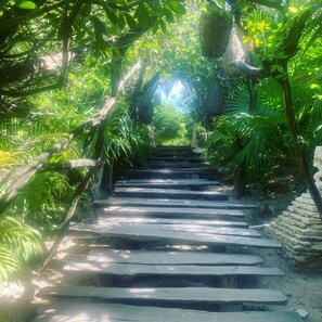 Overnattingsstedets uteområder