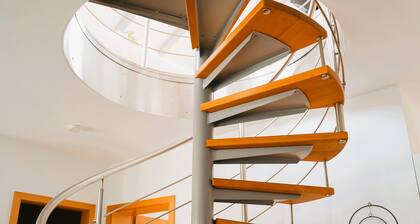 Penthouse by the cathedral, old town, 4 roof terraces, self-check 24/7, up to 6 people