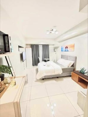 1 室のベッドルーム