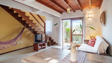 Basic Apartment | Living area | 32-inch Smart TV with digital channels