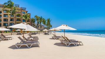 Accommodatie ligt op het strand