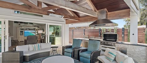 獨棟房屋, 多張床 (Secret Beach House) | 露台/庭院