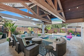 Hus, flere senger (Secret Beach House) | Terrasse/patio