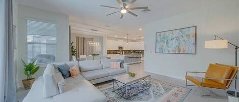 Área de sala de estar