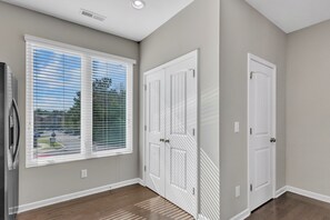 Townhome | Living area - Upscale King 3BR Townhouse Mins Downtown (Raleigh)