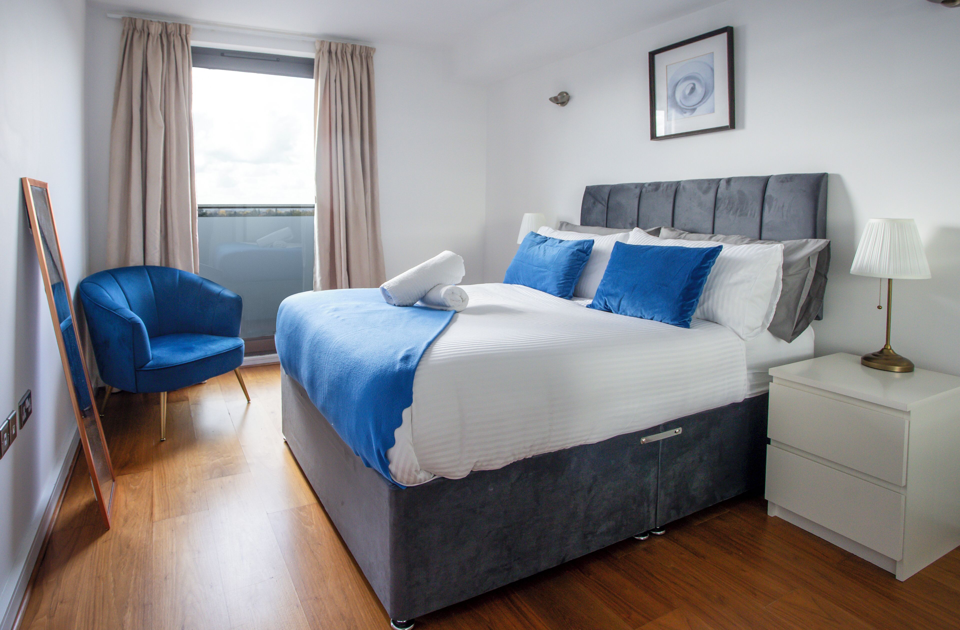 1 bedroom, iron/ironing board, free WiFi, bed sheets