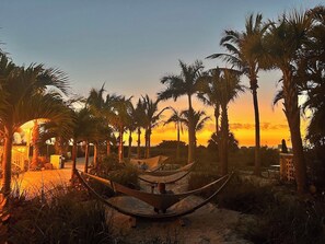 Overnattingsstedets uteområder