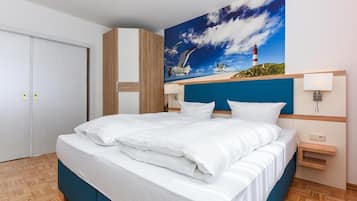 2 bedrooms, individually furnished