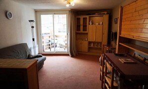 Living area - Studio for 4 People (Orcieres)