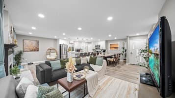 Smart TV, books, music library