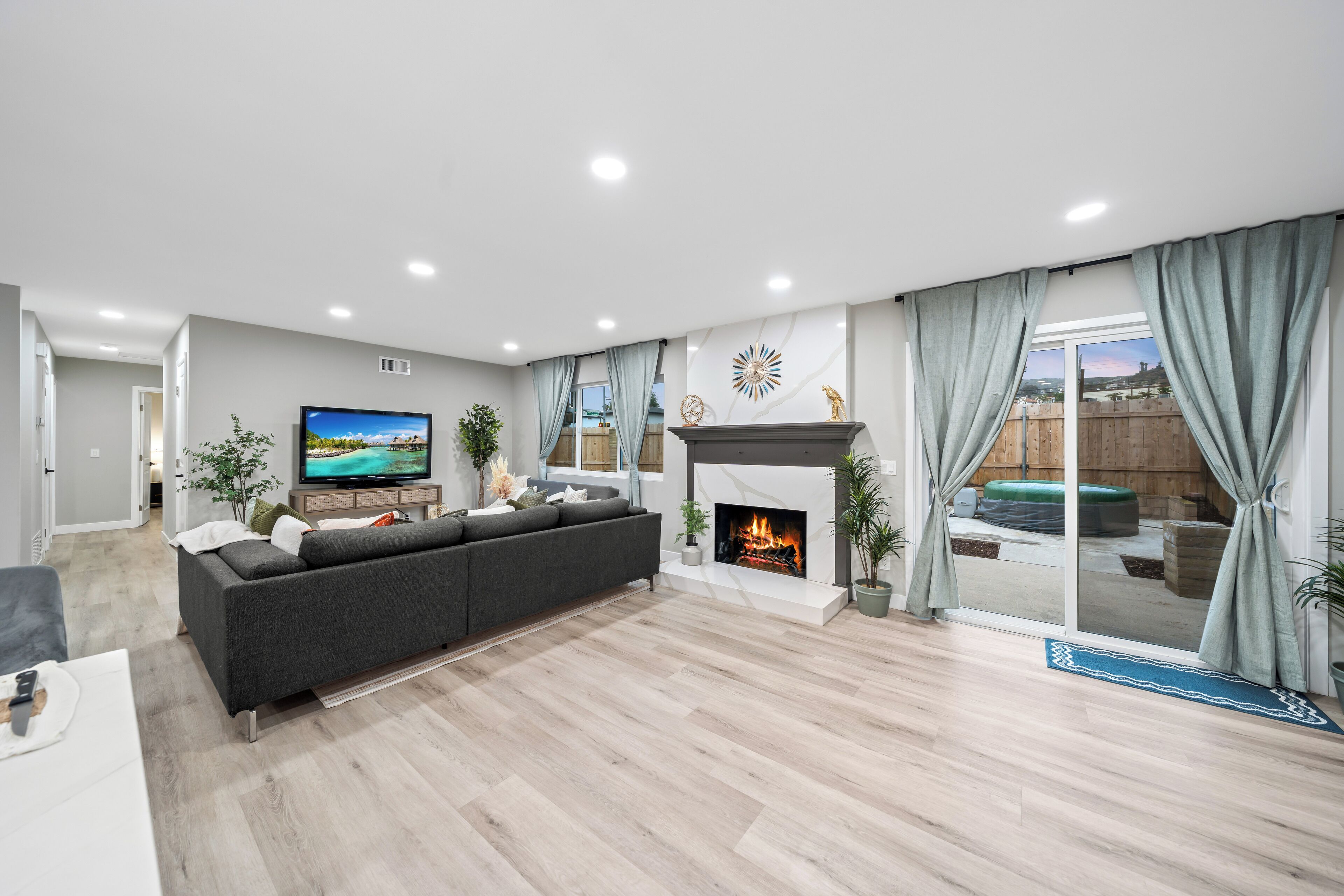 Smart TV, books, music library