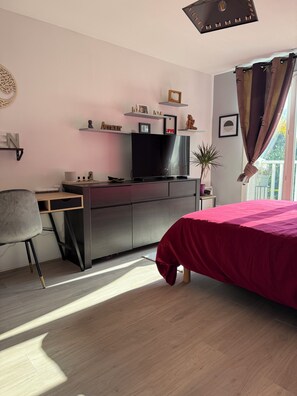 1 Schlafzimmer, Schreibtisch, kostenloses WLAN, Bettwäsche