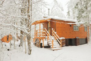 Exterior - Mini-maison En Montagne avec Spa, Sauna & Rivière (Sainte-Rose-du-Nord)