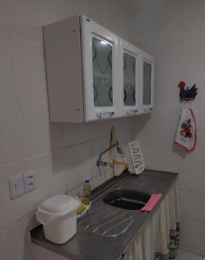 家庭公寓, 2 间卧室, 花园景观 | 私人厨房