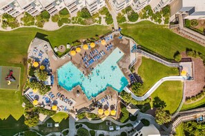 Indoor pool - Second-floor courtyard condo with pools, tennis, hot tub & putt-putt (Atlantic Beach)