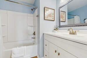 Shower, towels