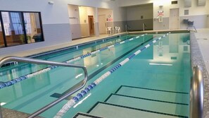 Indoor pool, outdoor pool - Cozy Condo -Walk to Downtown McCall & Marina! Hot Tub, Indoor Pool, Sauna &more. (McCall)