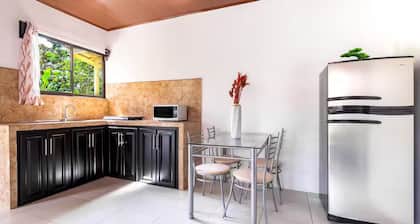Rio Celeste Birds Garden Apartment with A/C, Comfort in a Natural Environment