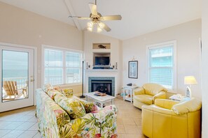 Een televisie en een dvd-speler