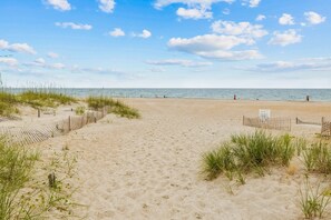 On the beach