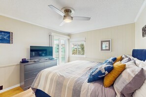 2 soverom, strykejern/-brett, wi-fi (inkludert) og sengetøy