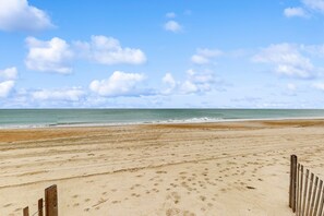 On the beach