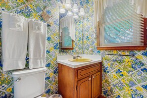 Shower, towels