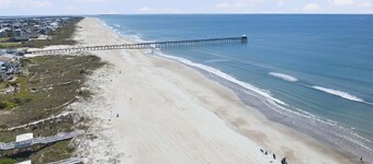 At the Beach: Third-row cottage with Views