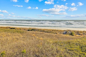 Beach - Ocean-view condo with beachfront access, pool, fishing dock, & private balcony (Atlantic Beach)