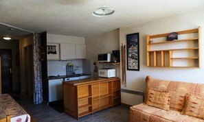 Living area - Studio for 4/5 People (Orcieres)