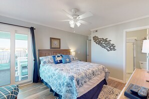 2 bedrooms, travel crib, free WiFi, bed sheets