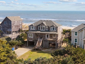 Exterior - Oceanfront house with private pool, hot tub, & washer/dryer (Avon)