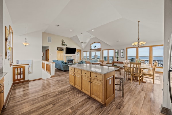 Interior - Oceanfront house with private pool, hot tub, & washer/dryer (Avon)