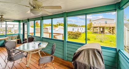 Dog-friendly home with gas grill, arcade machine, deck, & TV - close to ocean
