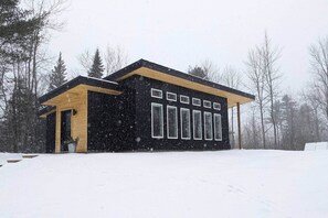 Exterior - Forest Cabin with Wall of Windows (Jackson)