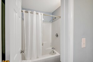 Hair dryer, towels